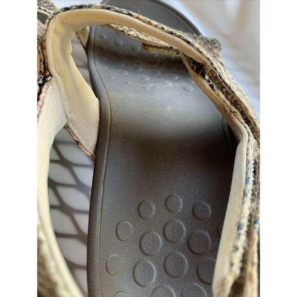 Vionic Pacific Bolina Women’s Size 6 Snake Print Sandals - Picture 6 of 7